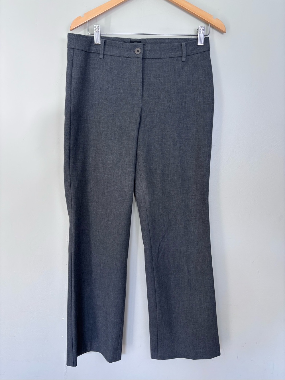 Talbots Petites Curvy Dress Pants-Charcoal Gray-Size 6P-Office/Professional